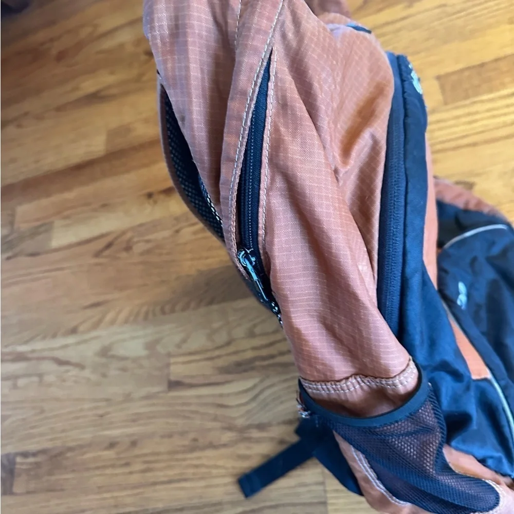Stylish Copper and Black Backpack